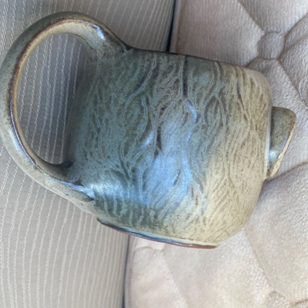 Anthropomorphic 3-D Monkey Ape Vintage Pottery Pitcher‎ Mug UTCTI Made In Japan